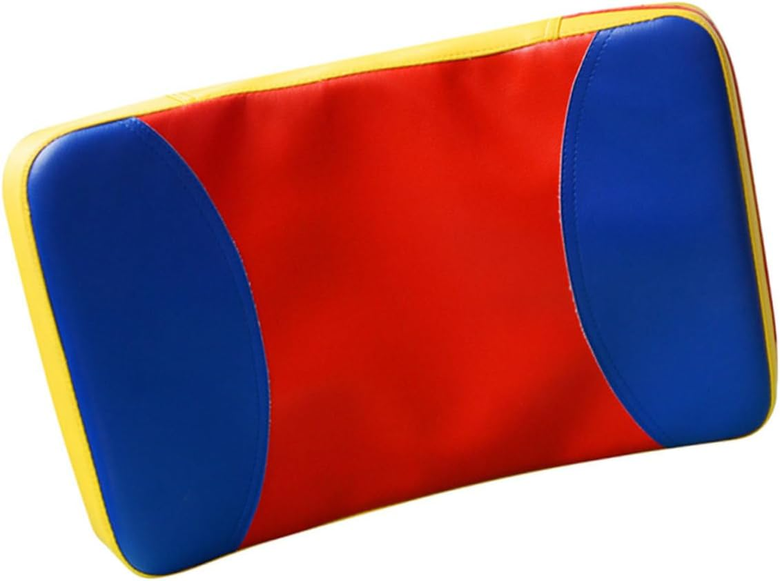 Taekwondo Kick Pads and Boxing Punching Hand Pad, Large Three-Color Thickened Curved Training Kickboxing Shield, Sturdy Martial Arts Target for Boys and Girls and Adults Fitness Exercise image number 1