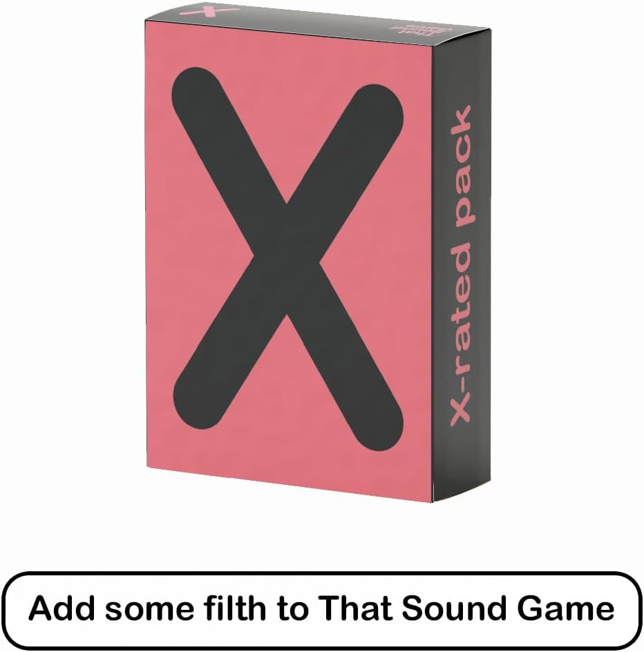 X-Rated Pack - Expansion Pack for That Sound Game, a Noisy Card Game for Weird People - Party Games for Adults, Uni, Hens Night (18+) image number 2