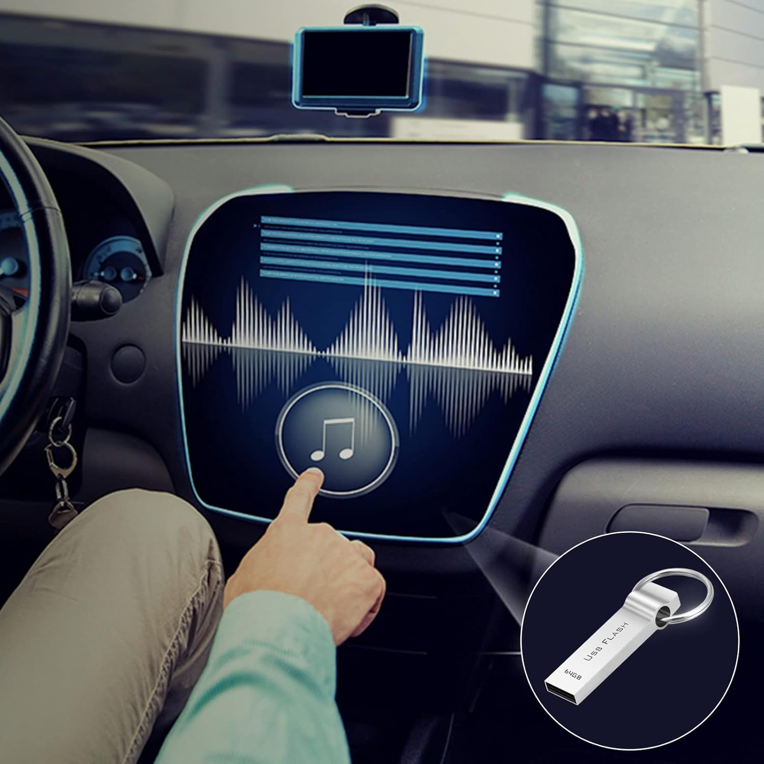 Cticoal USB Thumb Drive 64GB High Speed Pendrive 3.0 Waterproof USB Drive Metal USB Flash Drive Silver Pen Drive Typically Used for Copying or Storing Data