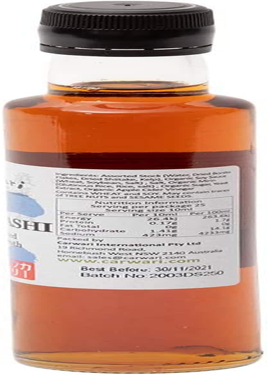 Carwari Organic White Dashi Concentrated Japanese Broth 250Ml image number 1