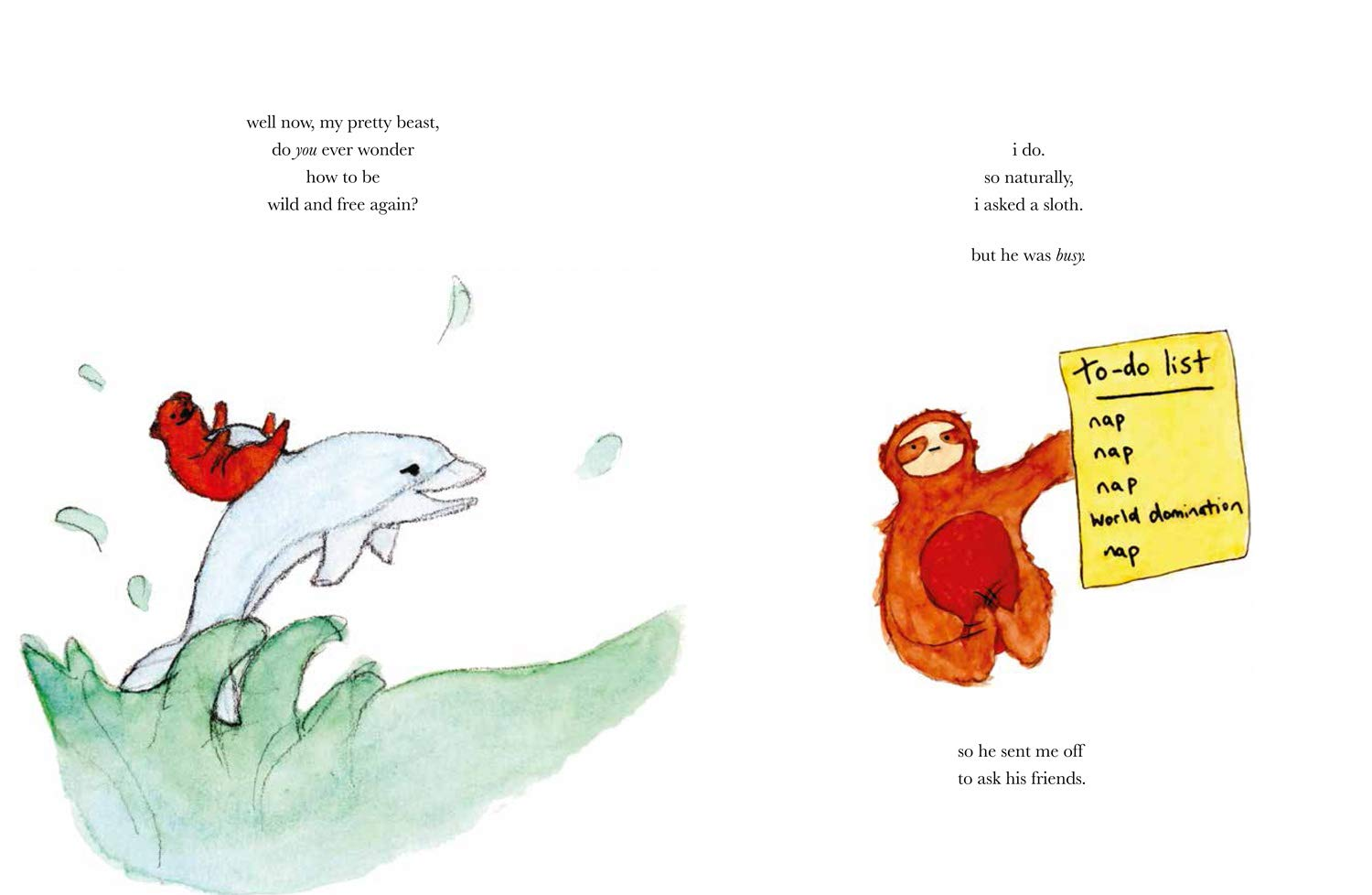 Be Wild, Be Free: a Hilarious and Inspiring Picture Book for Adults with Beautiful Illustrations image number 3