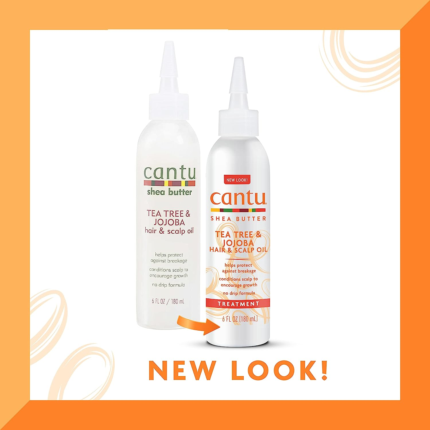 Cantu Shea Butter No Drip Hair & Scalp Oil 180Ml (6Oz) image number 5