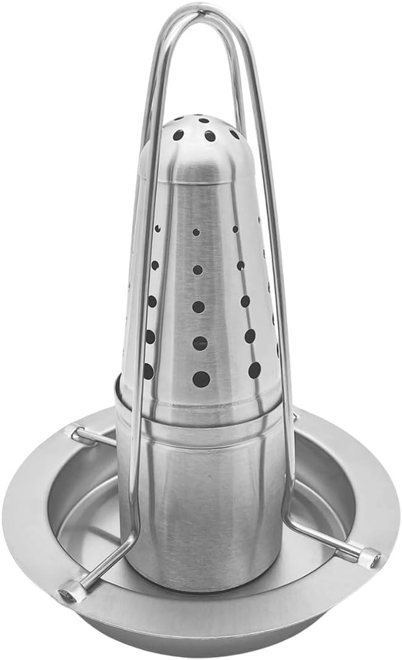 Stainless Steel Roast Chicken Rack Outdoor Portable BBQ BBQ Beer Chicken Rack Multifunctional Removable Outdoor BBQ Artifact image number 4