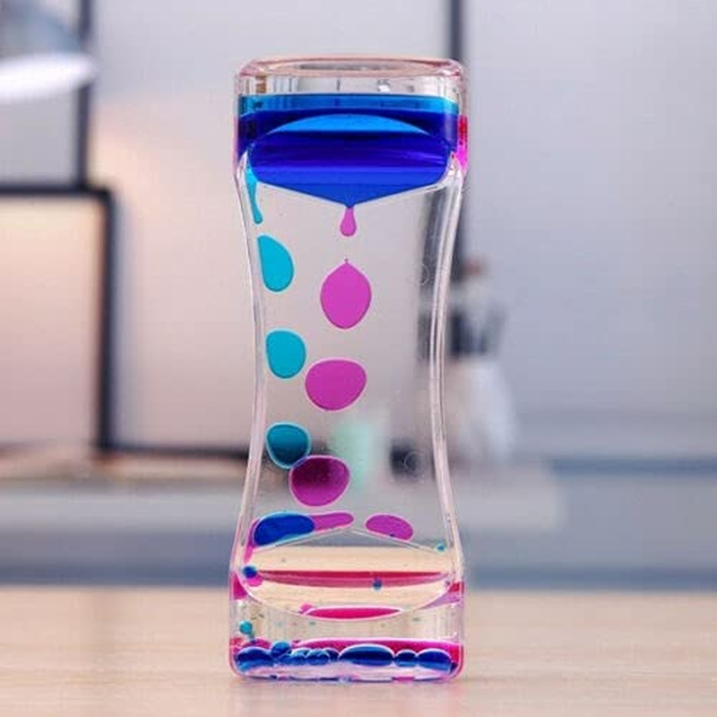 Liquid Motion Timer Fidget Toy, Sensory Toy, Children Activity, Calm Relaxing Desk Toy, ADHD, Anxiety, Stress Managment Toy for Kids and Adult image number 4