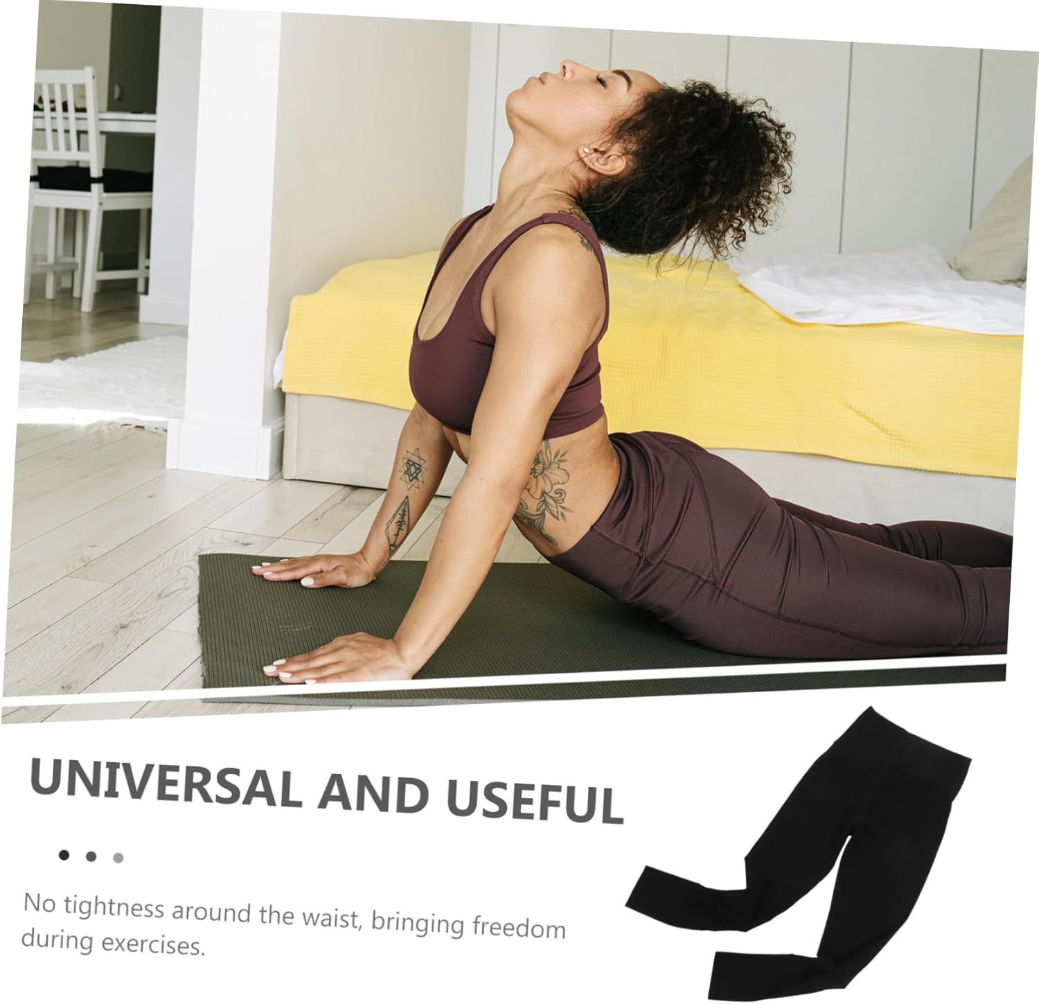 Healvian Maternity Yoga Pants for Women XL Comfortable Pregnancy Leggings with Supportive Waistband for Yoga Daily Wear and Indoor Outdoor Activities image number 1