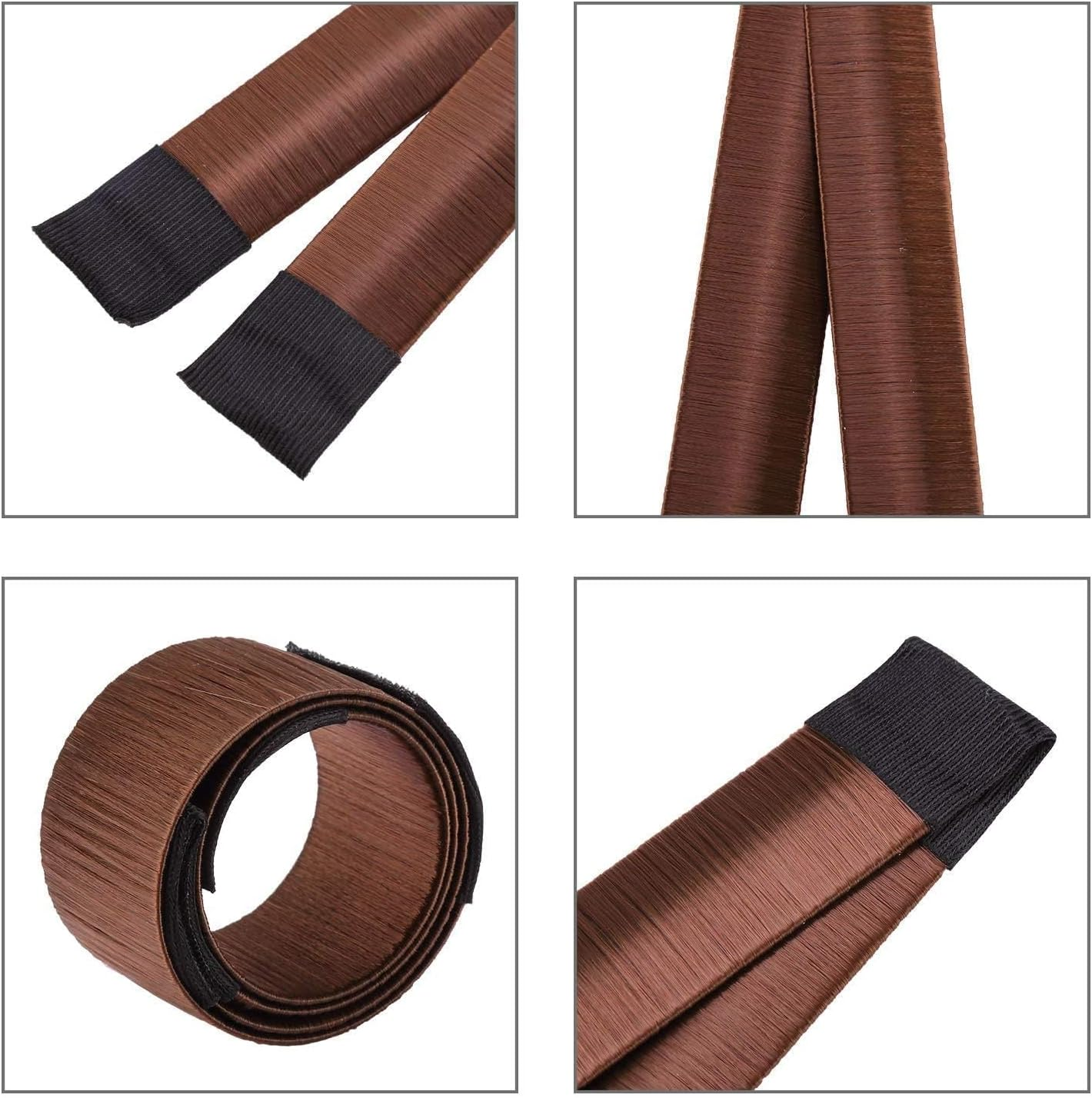 YOKONICOY Easy Snap-And-Roll Bun Hair Tool,4Pack Hair Bun Maker, Magic Bun Tool, Donut Hair, Perfect Bun Makers Hair Pins French Twist Donuts for Updos Kids Women Ballerina Bun Shaper Easybun image number 2