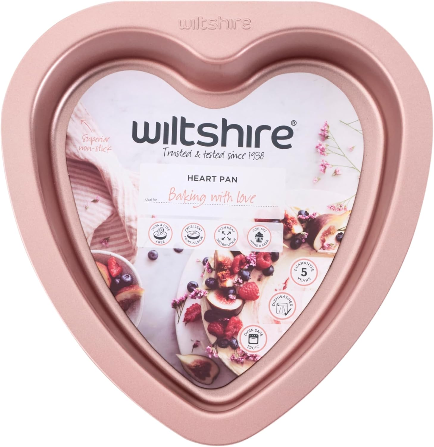 Wiltshire Loaf Pan, 24 Cm Diameter, Rose Gold image number 5