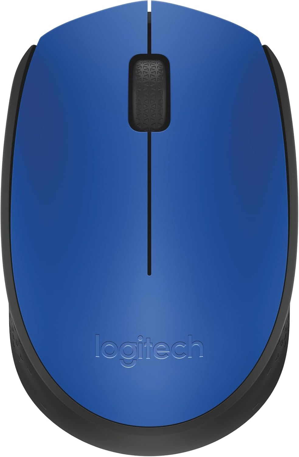 Logitech M170 Wireless Mouse for PC, Mac, Laptop, 2.4 Ghz with USB Mini Receiver, Optical Tracking, 12-Months Battery Life, Ambidextrous, Blue
