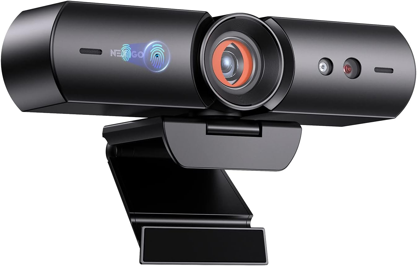 Nexigo Hellocam, 1080P Webcam with Windows Hello and Microphone, True Privacy with Patented Automatic Shutter, Facial Enhancement, HD USB Webcam Camera for PC, Video Calling, Recording, Conferencing image number 5