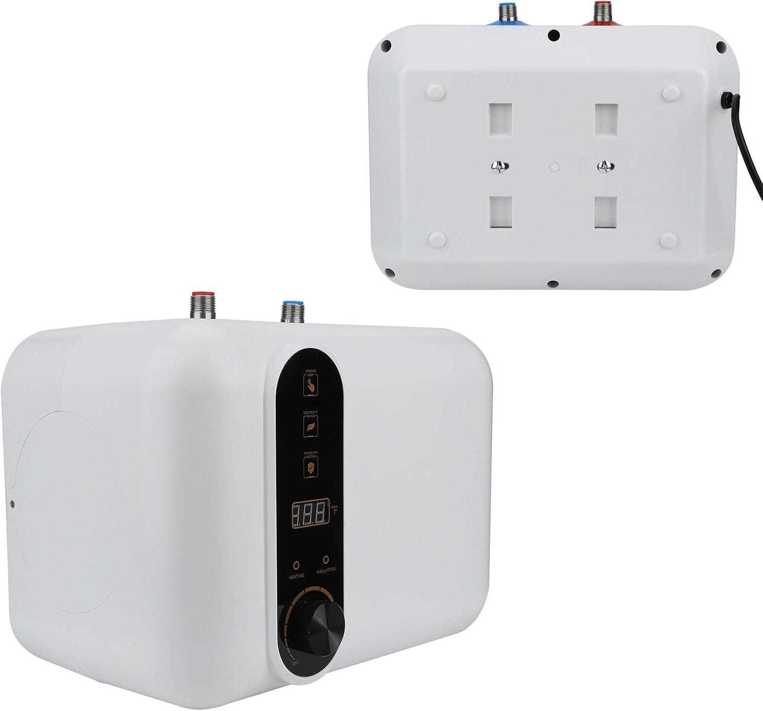 10L Electric Mini Tank Water Heater - Compact Under-Sink Hot Water Heater for Instant Hot Water Supply at Home image number 5