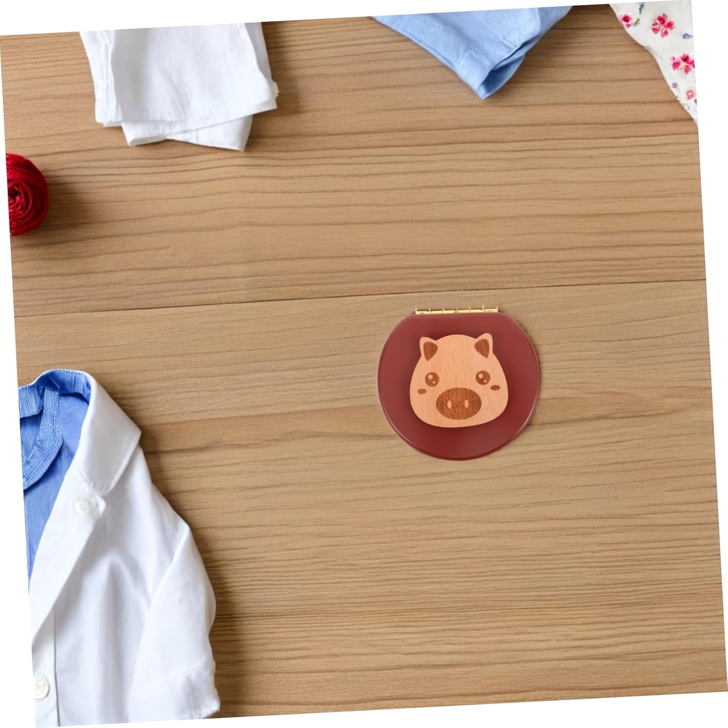 MERRYHAPY Boy Girl'S Teeth Collection Box Wooden Tooth Keepsake Holder Keepsake Storage Box And image number 1