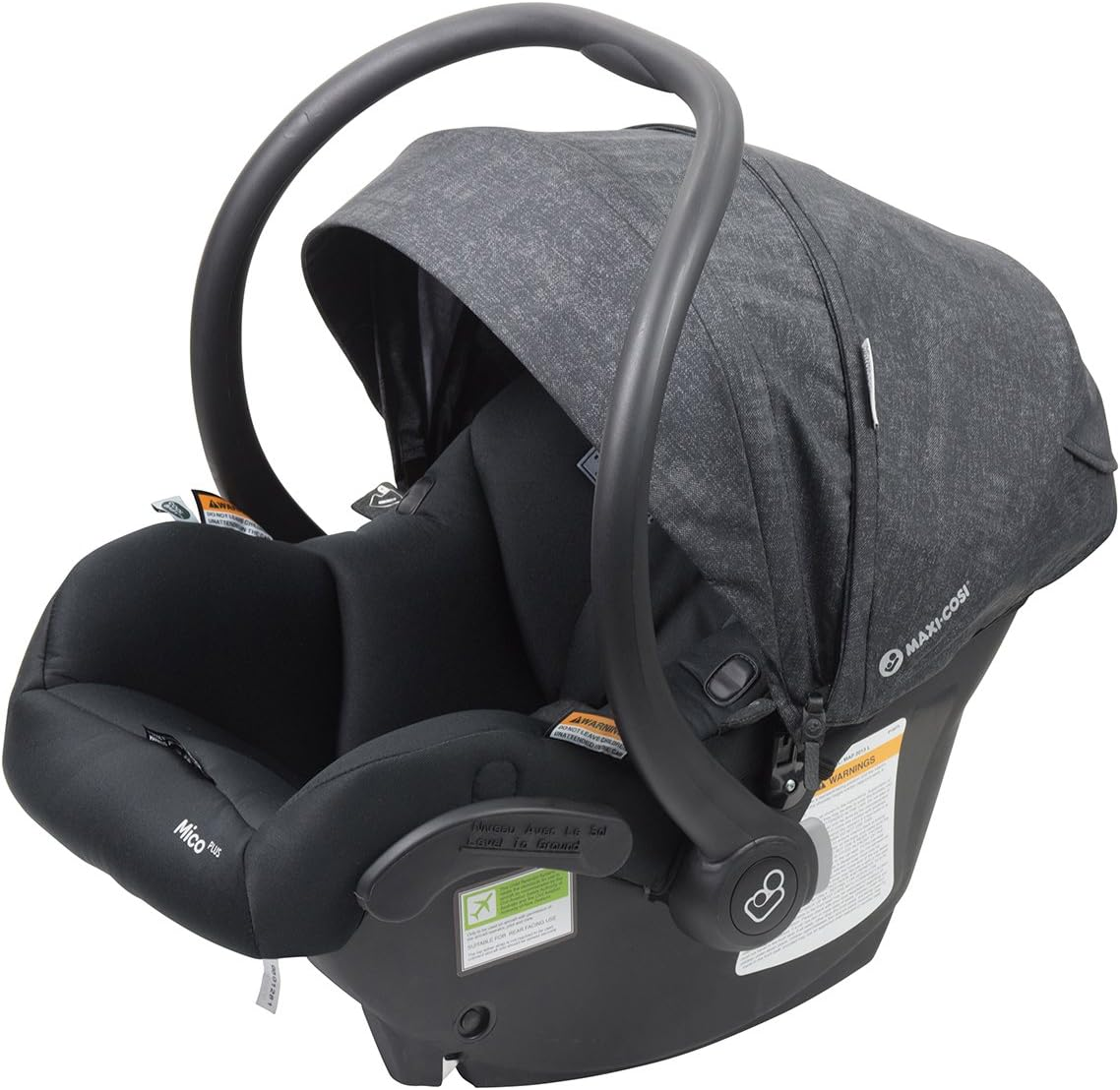 Maxi Cosi Mico plus Infant Carrier - Nomad Black image number 4