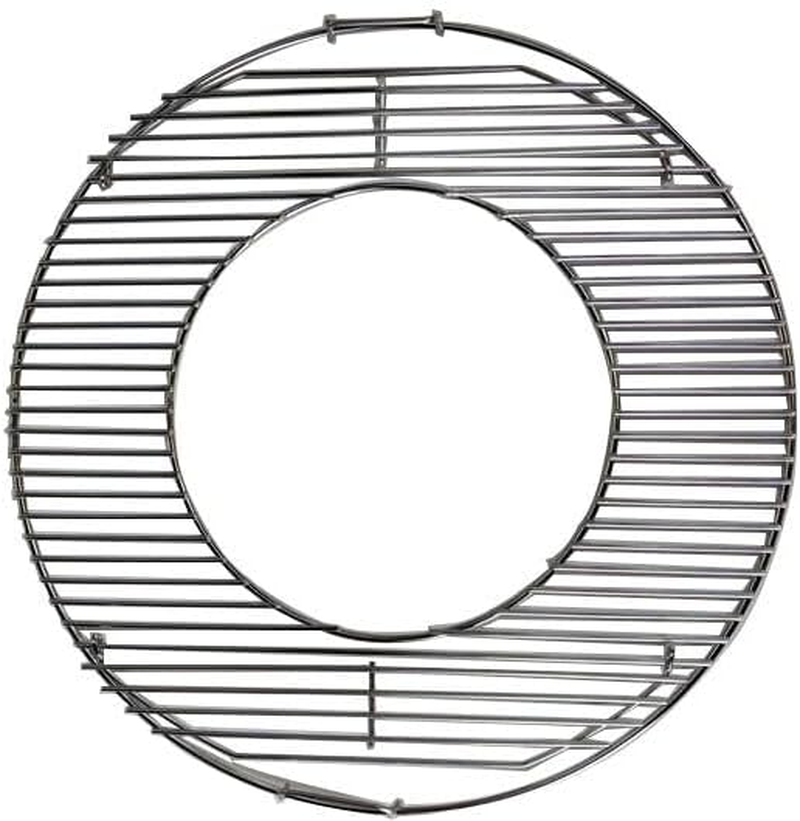 Stainless Steel round BBQ Grill with Removable Center | Suits 57Cm Weber image number 3