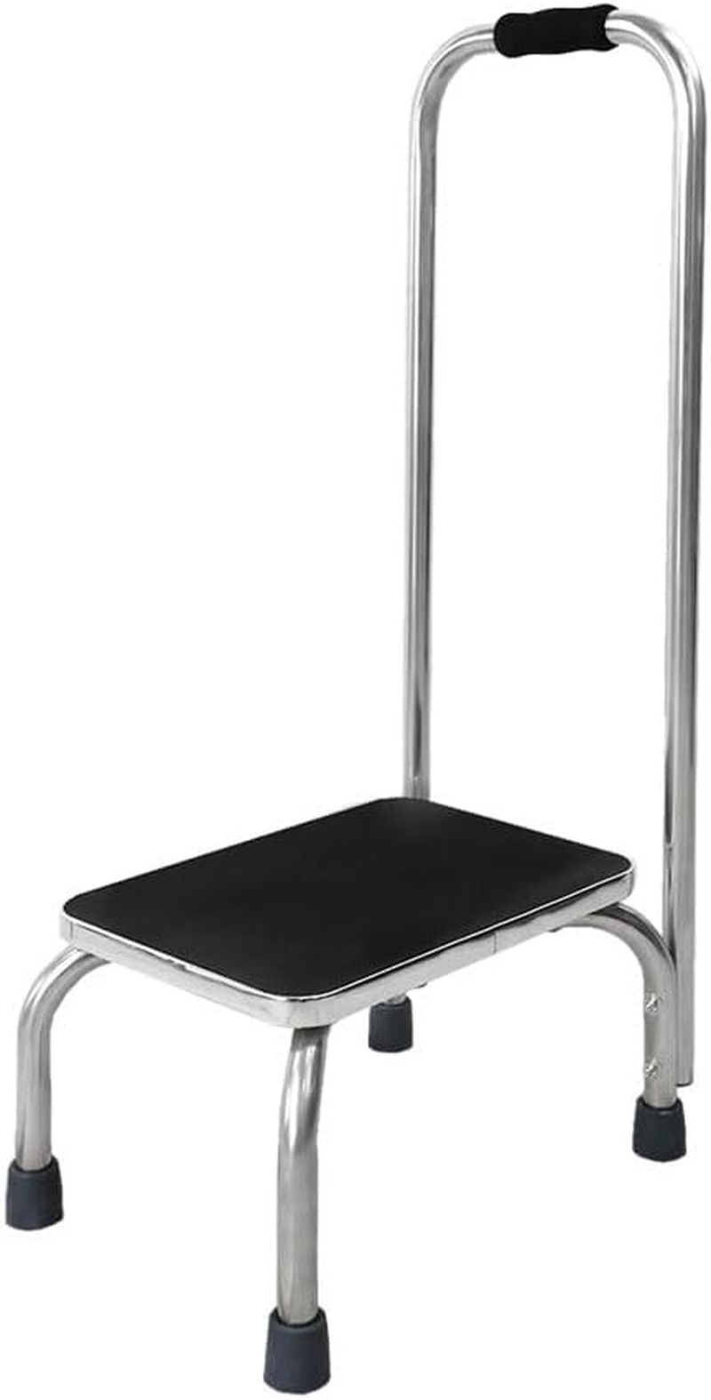 1 Step Stool W/Handle Shower Foot One Stand Ladder Elderly Bedside Kitchen Bath image number 6