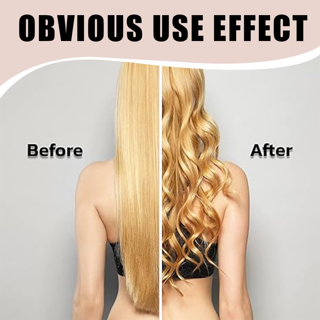 XUZOPIM 8 X Magic Hair Curlers 60Mm DIY Curling Tool Rollers - Available in Large, Medium and Small Sizes for Long, Mid-Long, Short, Thick and Thin Hair image number 3