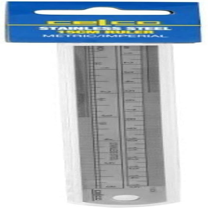 Celco Ruler Stainless Steel 15Cm image number 3