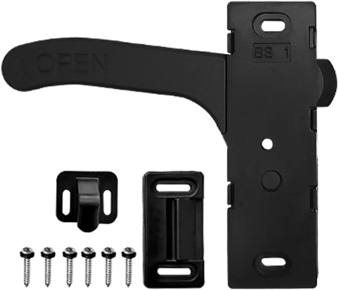 RV Screen Door Latch (Right Hand),Window Zinc Alloy Door Latch Handle Kit,Zinc Alloy Screen Door Handle Latch Replacement Kit for RV Camper,Motorhome,Travel Trailer