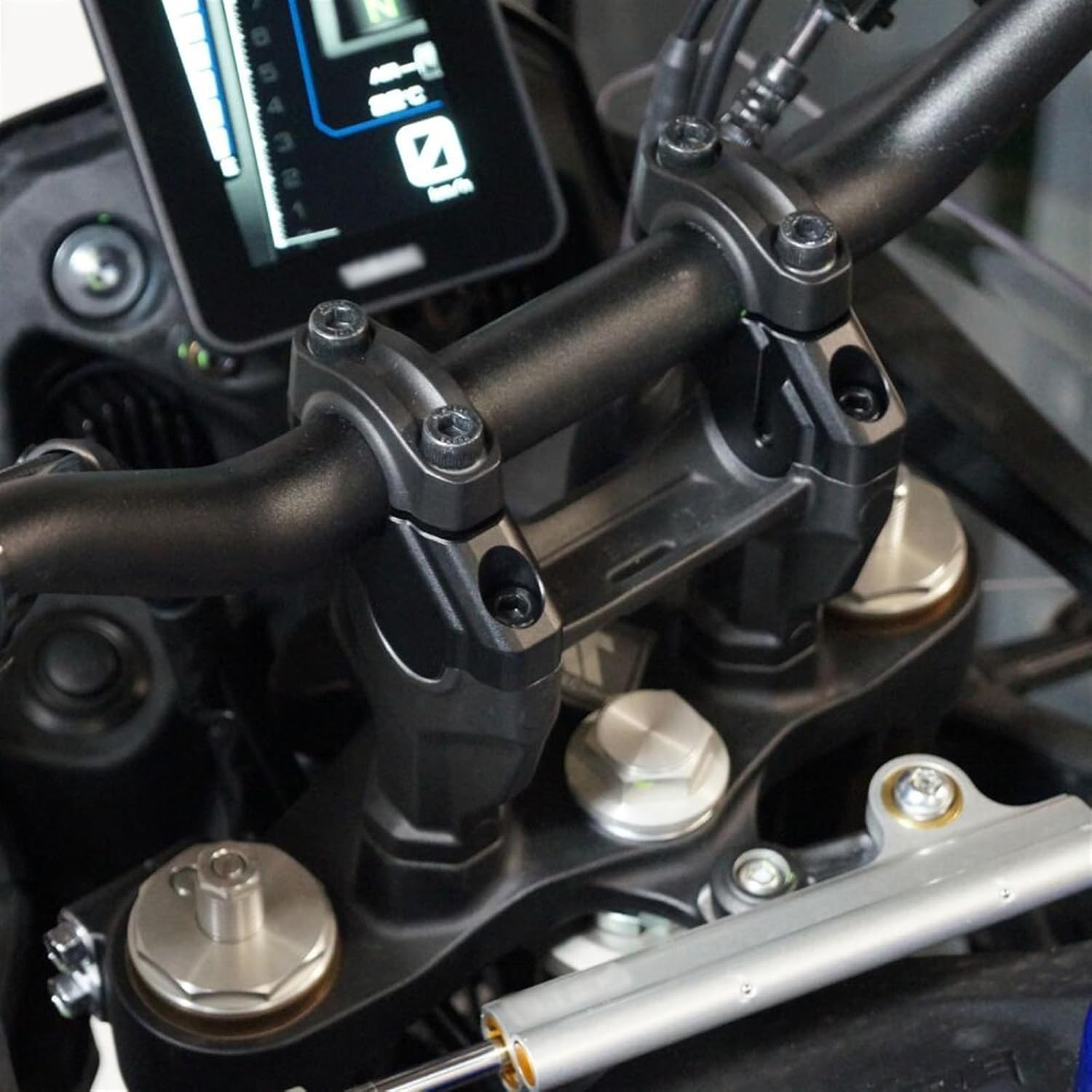 Handlebar Parts Decoration for Tenere 700 Accessories for T7 Rally T700 2019-2023 Motorcycle Mounting Handlebar Risers CNC Aluminum image number 4