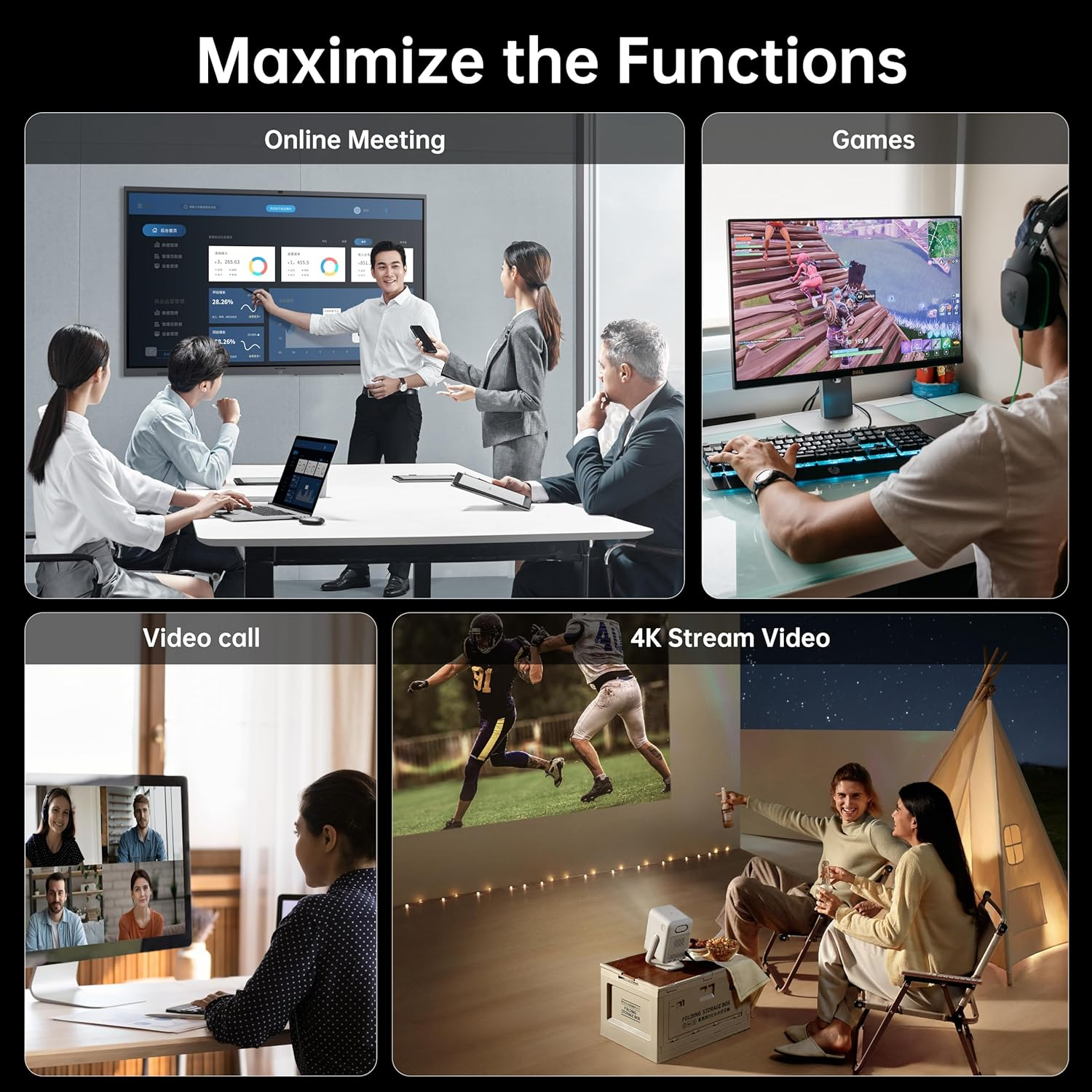 Wireless Wifi 6E Adapter 5400Mbps USB 3.0 - Dual Band Gaming Wifi Adapter for PC & Laptop, Plug and Play Wifi 6E Network Card with External Antenna image number 3