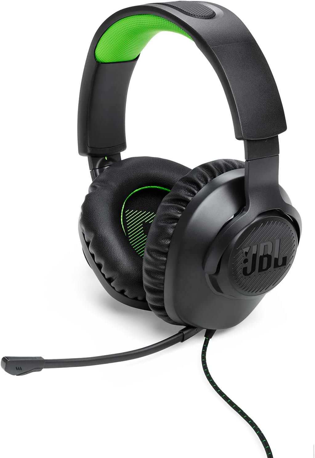 JBL Quantum 100X Xbox Version Headset, Black Green image number 6