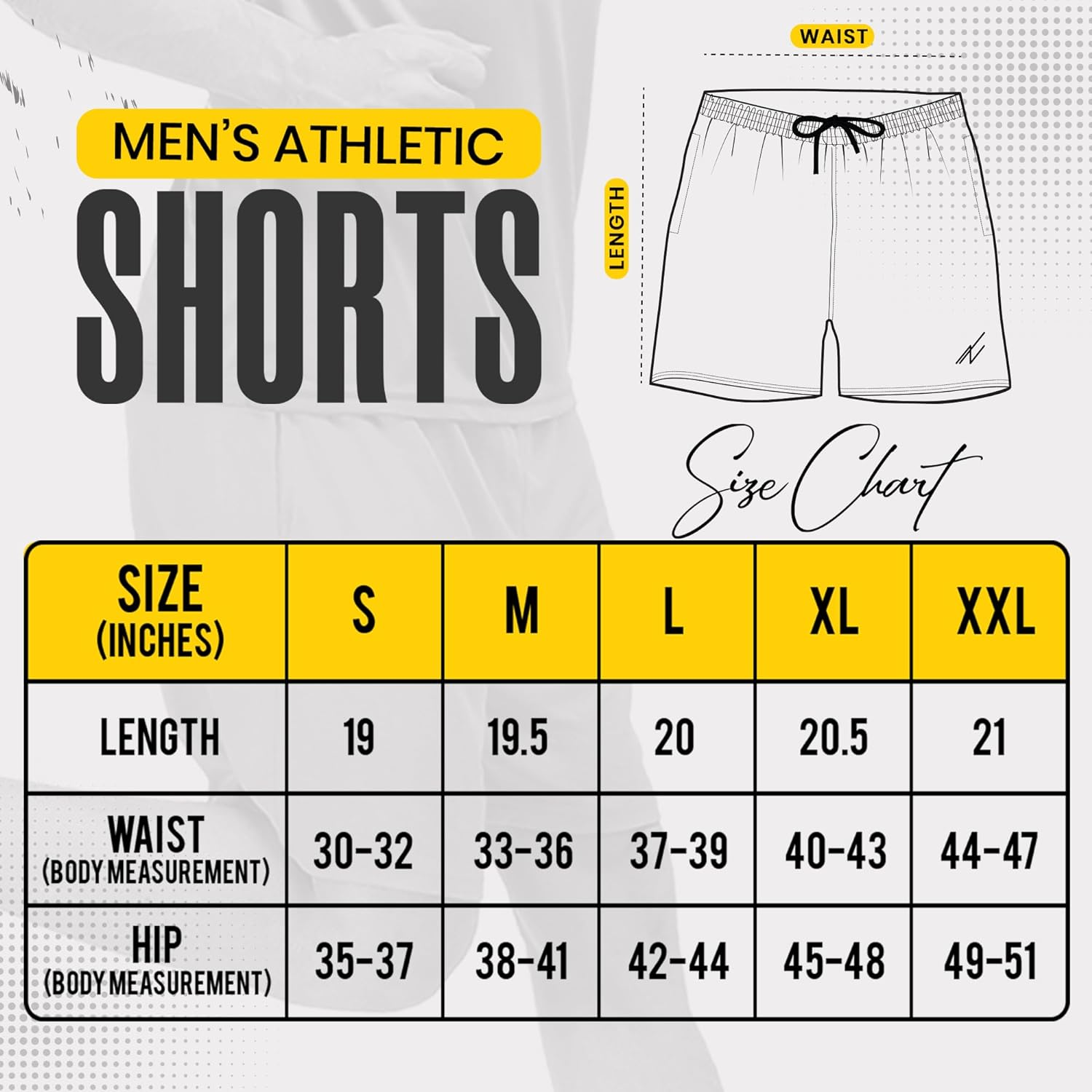 NY Threads Men'S Athletic Shorts Quick Dry Loose-Fit Lightweight Running Workout Gym Shorts with Pockets image number 3