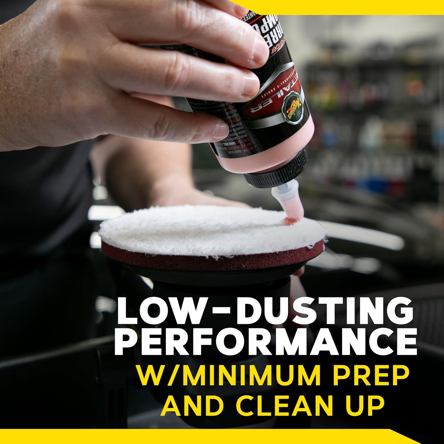 Meguiar'S DA Microfiber Cutting Disc - Microfibre Buffing Pad with Microfibre Disc Technology - Microfiber Cutting Pad for Car Cutting, Buffing, Waxing and Polishing - 5.5In / 140Mm - Twin Pack image number 2