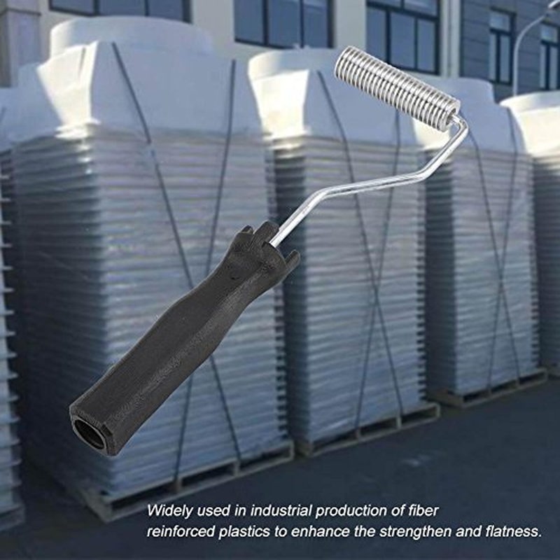 Bubble Paddle Tool 3 Pcs Fiberglass Laminating Bubble Roller Kit for Resin Composite (3Pcs) (0.83"&times;2.95") image number 3