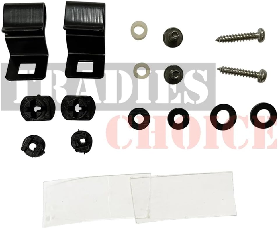 Tradieschoice 4X4 Bonnet Protector Guard to Suit Holden Colorado RC 2008-2011 Tinted Black