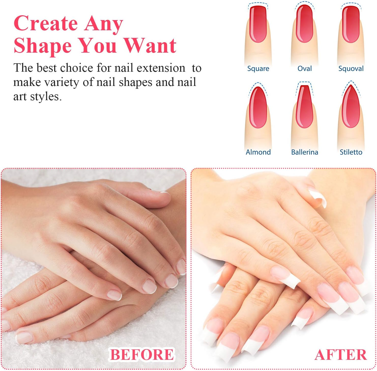 240 Pieces Nail Extension Silk Fiberglass Nail Wrap Non Woven Fiber Gel Nail Care Tool for Women DIY Nail Art Extension Accessories