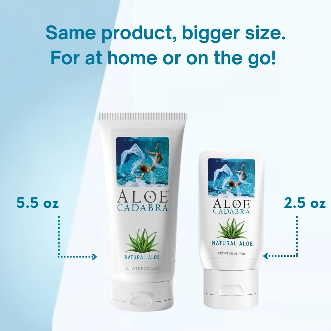 Aloe Cadabra Organic Lubricant, Natural, 2.5 Ounce image number 3