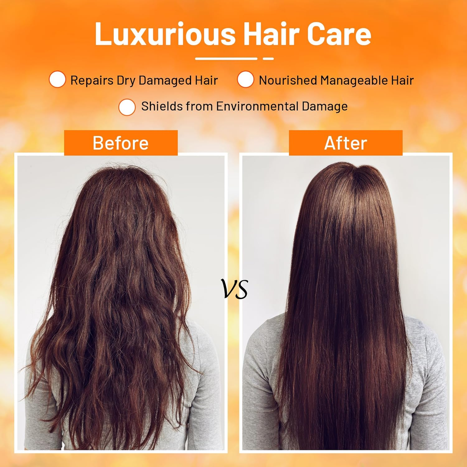 Herbishh Argan Oil Shampoo & Conditioner, Deep Cleansing & Promotes Hair Growth, Repairs Dry, Damaged Hair, UV Protection, with Shea Butter, Jojoba, Coconut Oil for Frizzy Colored Hair 16.9Fl.Oz Each - Shampoo+Conditioner+Hmask Set image number 2