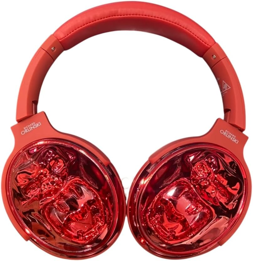 ORLINSKI Bluetooth Headphones 5.1, 40 Mm Speaker, 6 Hours Battery Life, Built-In Microphone, Black V2-2025 image number 4