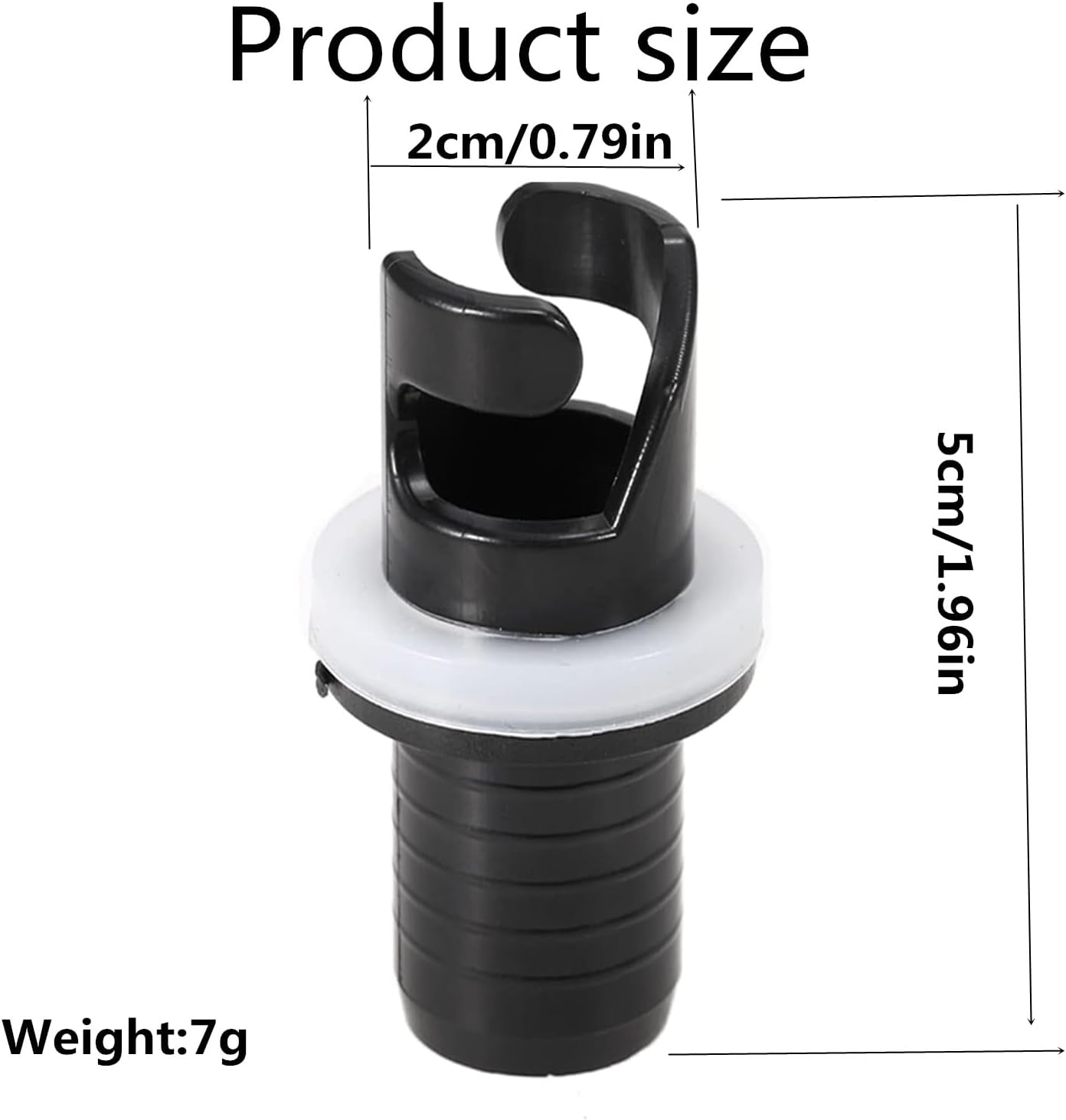 2Pcs Inflatable Boat Valves Hose Adapter Connector Sup Pump Adaptor Surfboard Accessory Leakproof Kayak Air Valve Connector