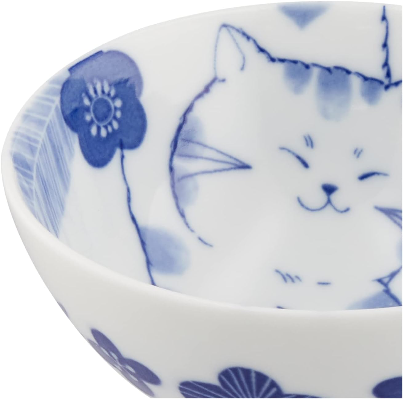Nohohon Cat Rice Bowl, Wheat 23191 image number 5