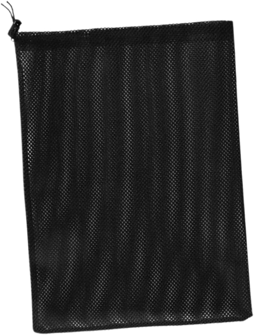 Large Filter Bag with Drawstring High-Efficiency Polyester Mesh Pump Protection for Outdoor Ponds and Aquariums Multiuse Water Filtration Strainer for Enhanced Purity