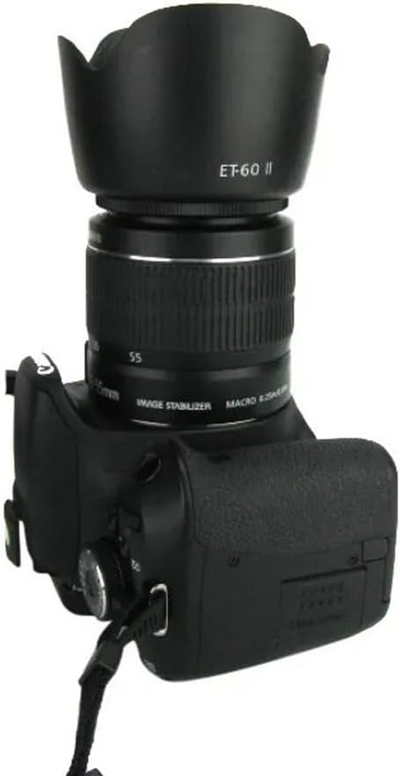 VOANZO Lens Hood Shade Lens Protector Lotus Type Hood Suitable for EF 75-300Mm F/4-5.6 III EFS 55-250Mm F/4-5.6 Is II EFS 55-2 50Mm F/ 4-5.6 2Pcs image number 6