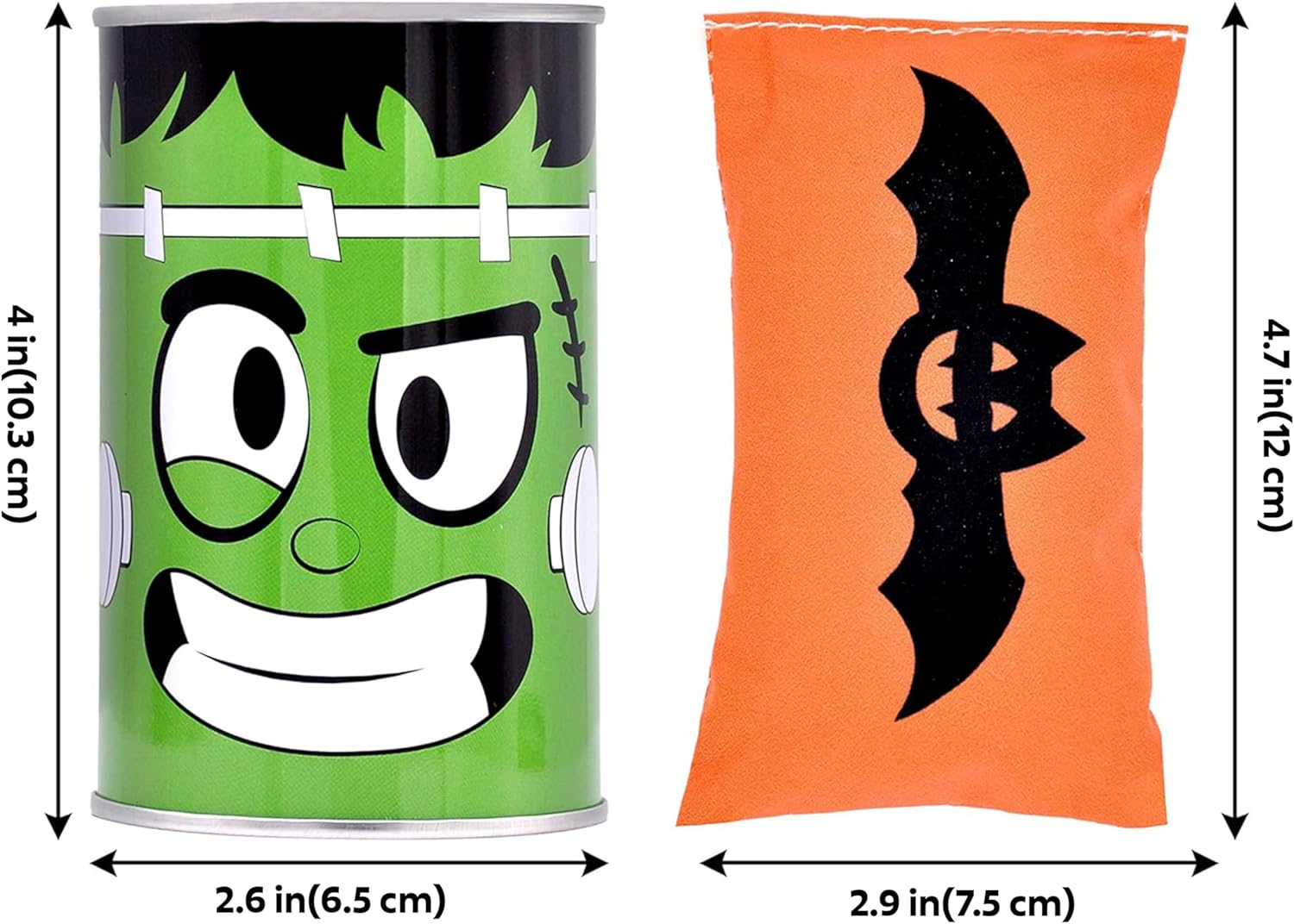 JOYIN 13 Pcs Halloween Carnival Can Bean Bag Toss Games for Kids & Adults Trick or Treat Decoration, Home Decor Party Favors Supplies, Homeschooling Backyard Game image number 4