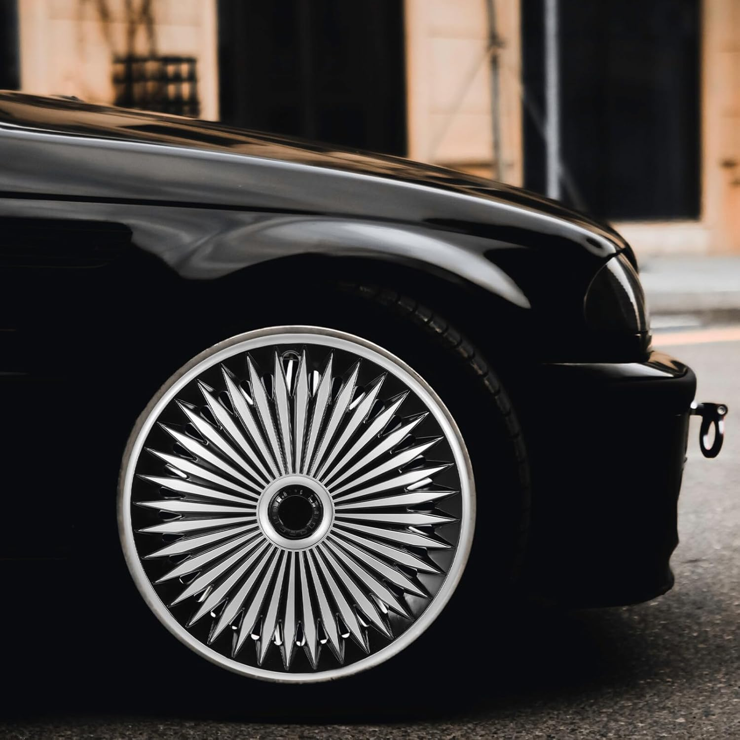 CALLARON Car Automotive Wheel Hub Caps Decorative Hub Covers for Easy Installation Practical Use Enhance Your Car Exterior Appearance image number 5