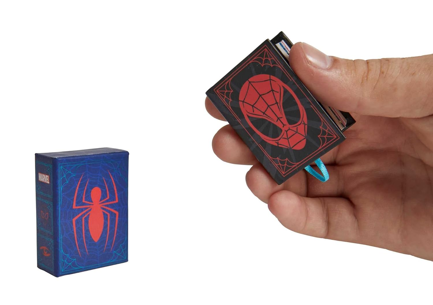 Marvel Comics: Spider-Man (Tiny Book): Quotes and Quips from Your Friendly Neighborhood Super Hero (Fits in the Palm of Your Hand, Stocking Stuffer, Novelty Geek Gift) image number 1