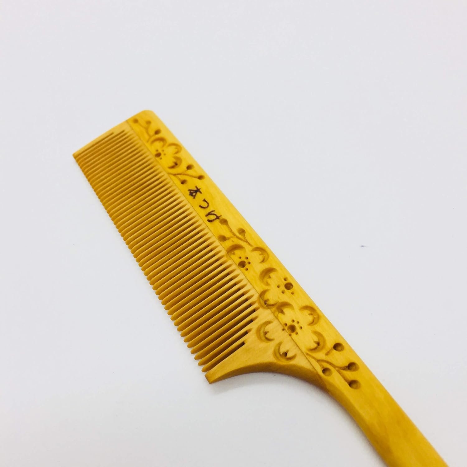 (21Cm ) - Bamboo Park Japan Japanese Hair Comb Tsuge Wood Comb (3 Size) (21Cm ) image number 2