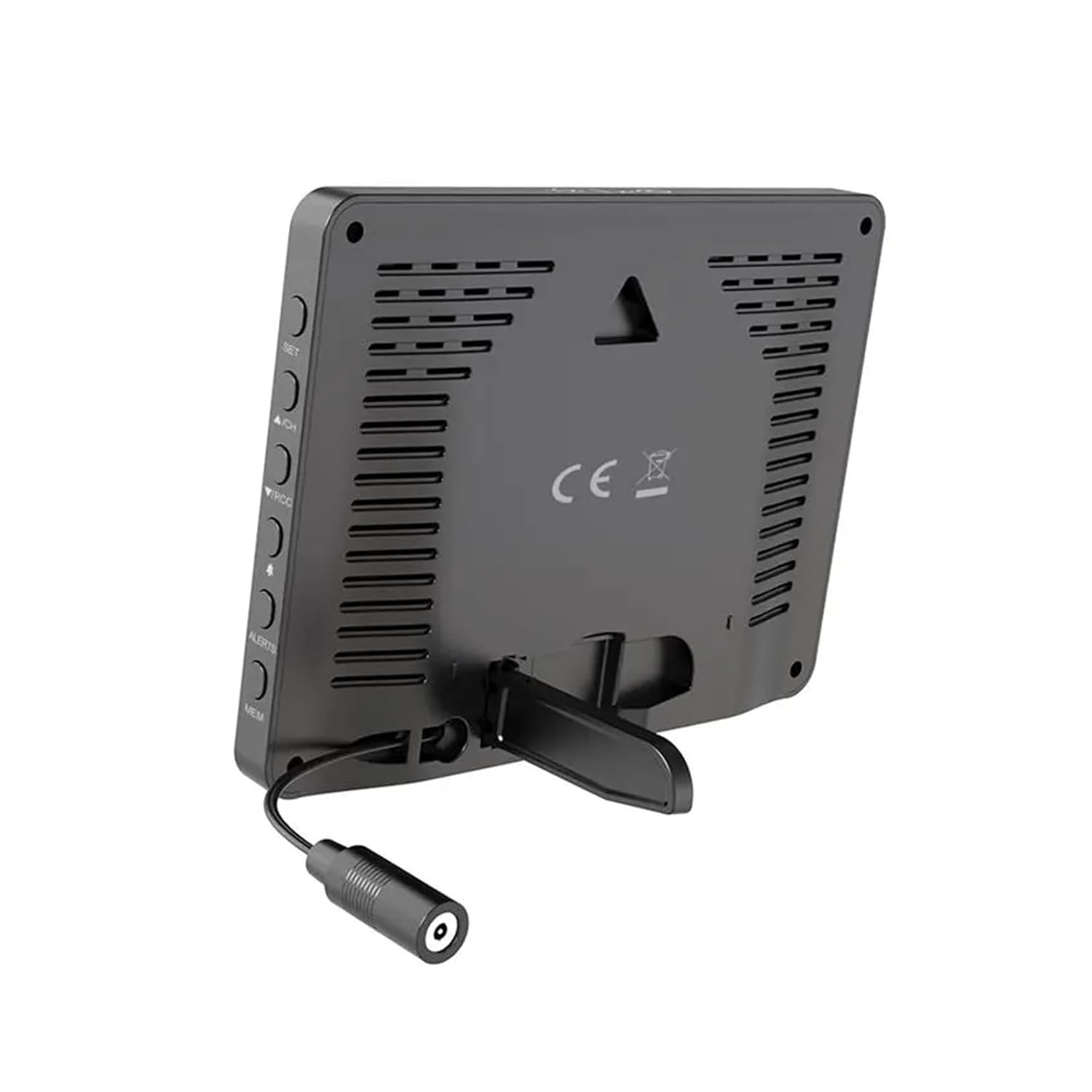 Wireless Weather Station Digital Color LCD Display Thermometer Hygrometer Trend Forecast Sensor RCC Wall Alarm Clock Backlight image number 5