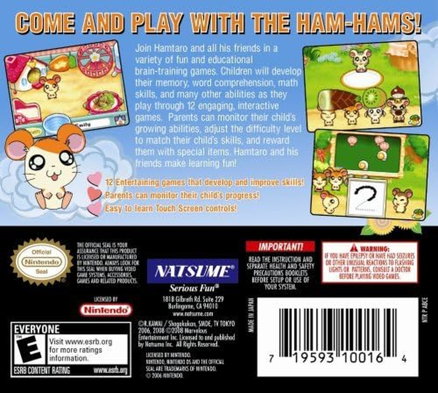 Hi! Hamtaro: Ham-Ham Challenge / Game