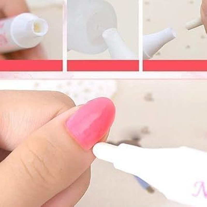 Nail Polish Corrector Pen with 3 Replaceable Tips - Manicure Tool for Quick Nail Art Mistakes Cleanup image number 5