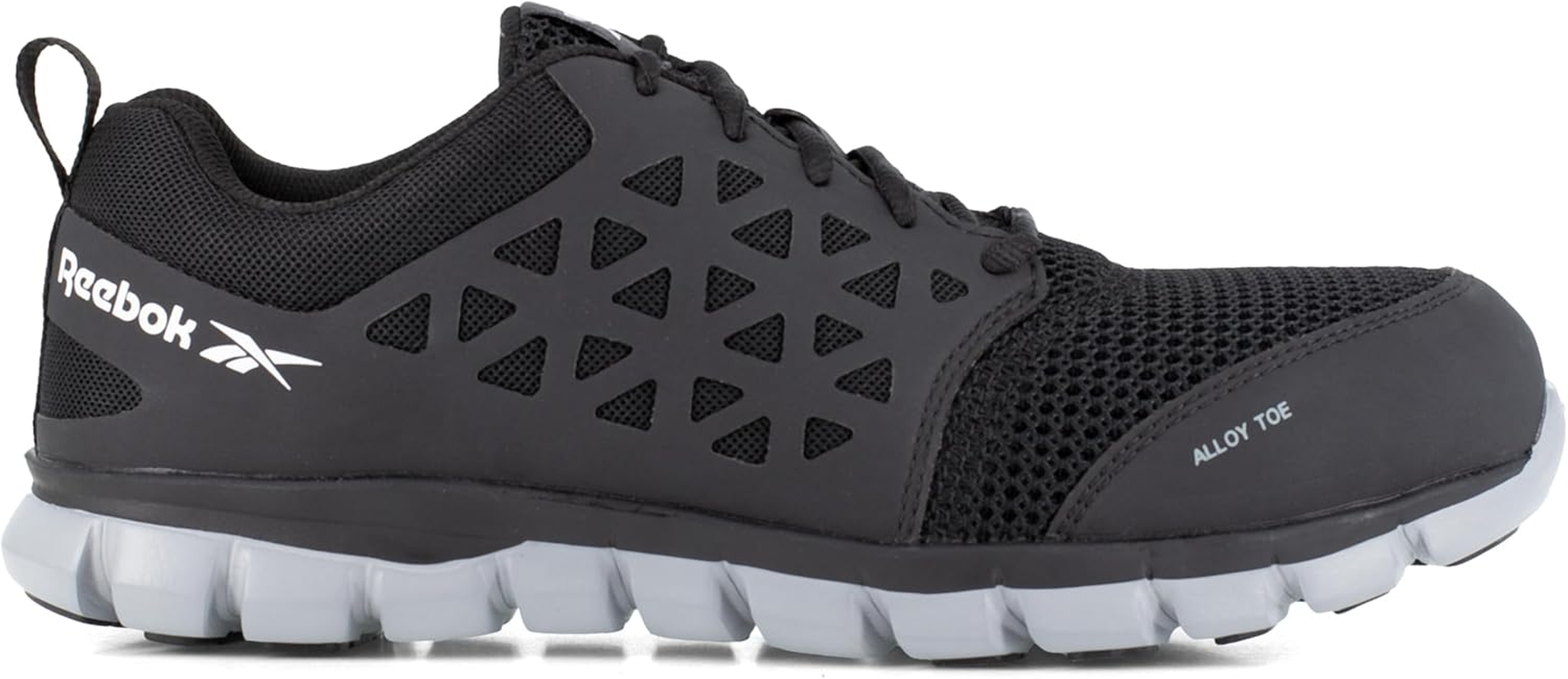 Reebok Men'S Sublite Cushion Safety Toe Athletic Work Shoe Industrial & Construction, Black, 13 image number 5