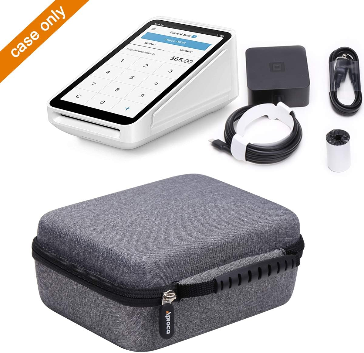 Aproca Portable Hard Storage Case, for Square Terminal and Accessories image number 1