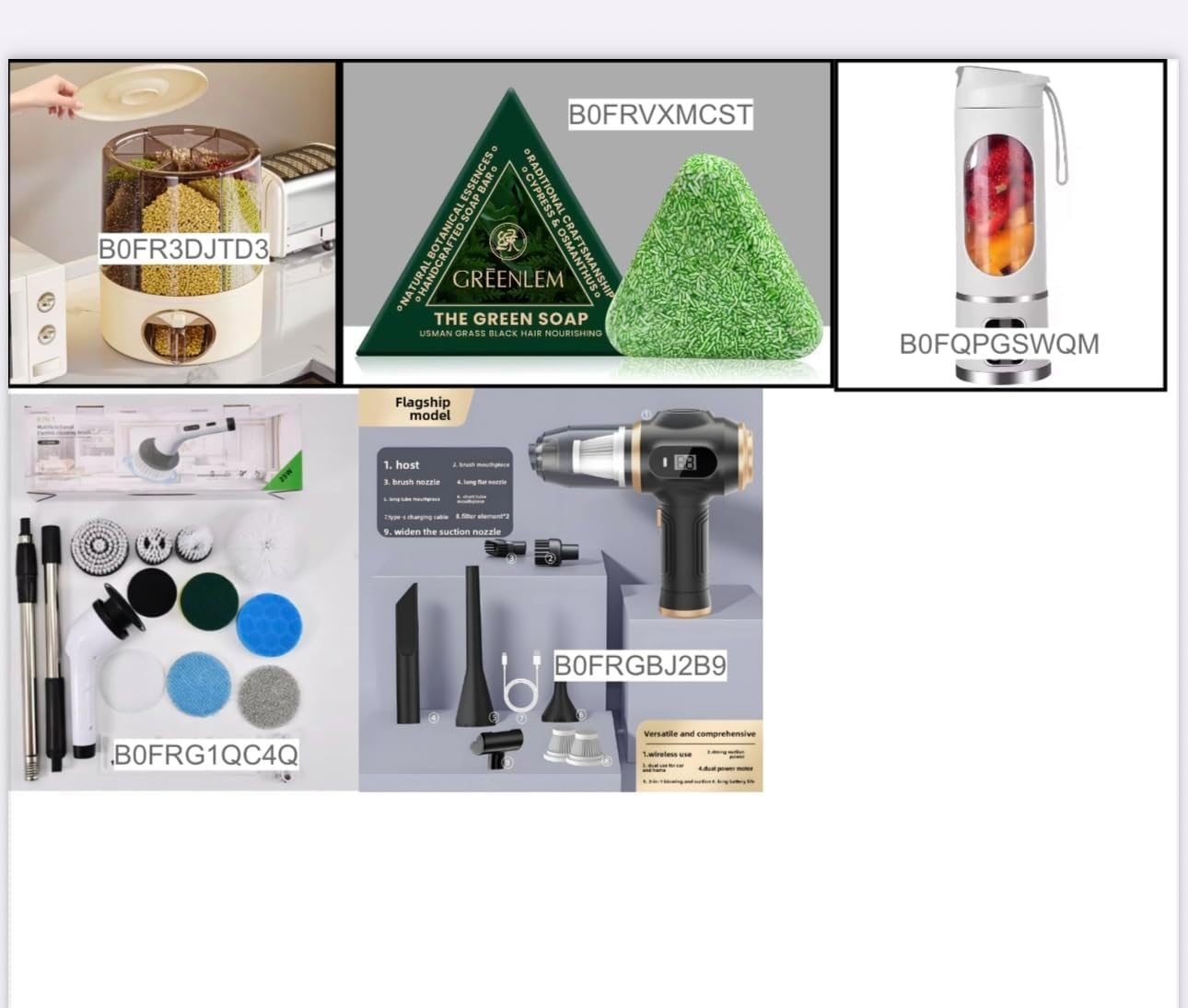 Garlic Press-Garlic Chopper Mini Vegetable Slicer Garlic Mincer Tool Crusher Slicer Twister Garlic Press Kitchen Gadget image number 6