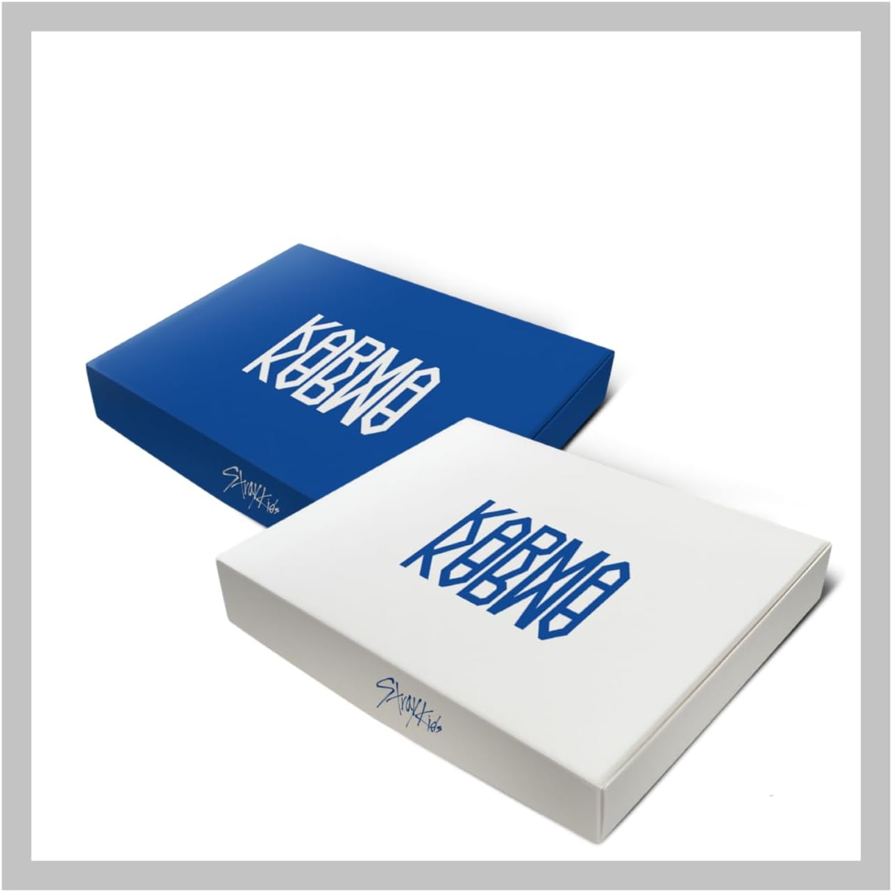 Stray Kids KARMA 4Th Album Standard Random Version Outbox+Cd+Photobook+Postcard+Photocard+Sticker+Mini Poster on Pack+Tracking Sealed SKZ