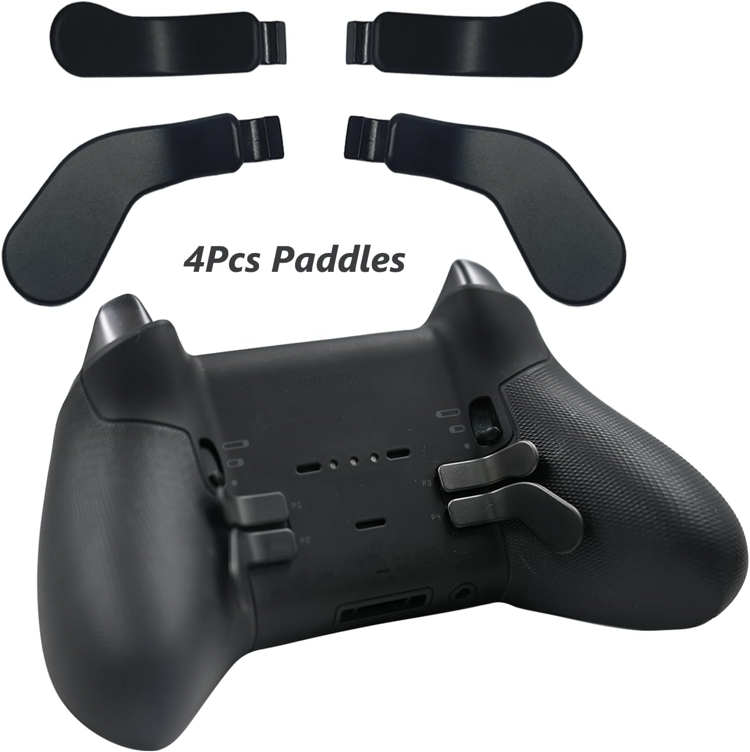 9 Pack Elite Series 2 Core Controller Paddles for Xbox Elite Series 2 Core,Elite Series 2 Controller Accessories for Xbox Elite 2 Core Controller Replacement Kits with 4 Joysticks,4 Paddles,1 D-Pads(Black) image number 2