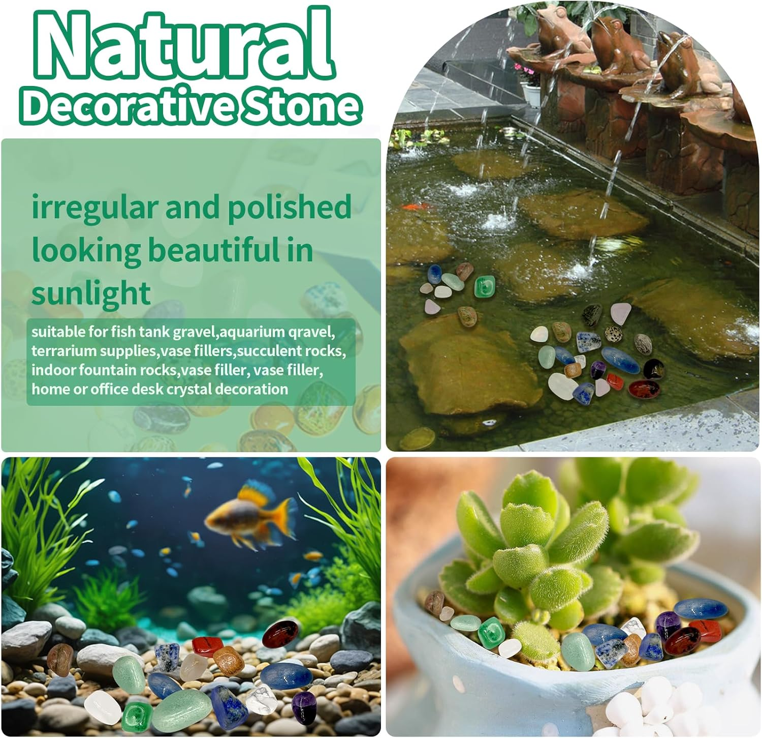 30 Pcs Gemstones & Crystals Educational Collection Gift Box Kit Display Case for School, Rock Geology Gem Science Kit for Teacher image number 4