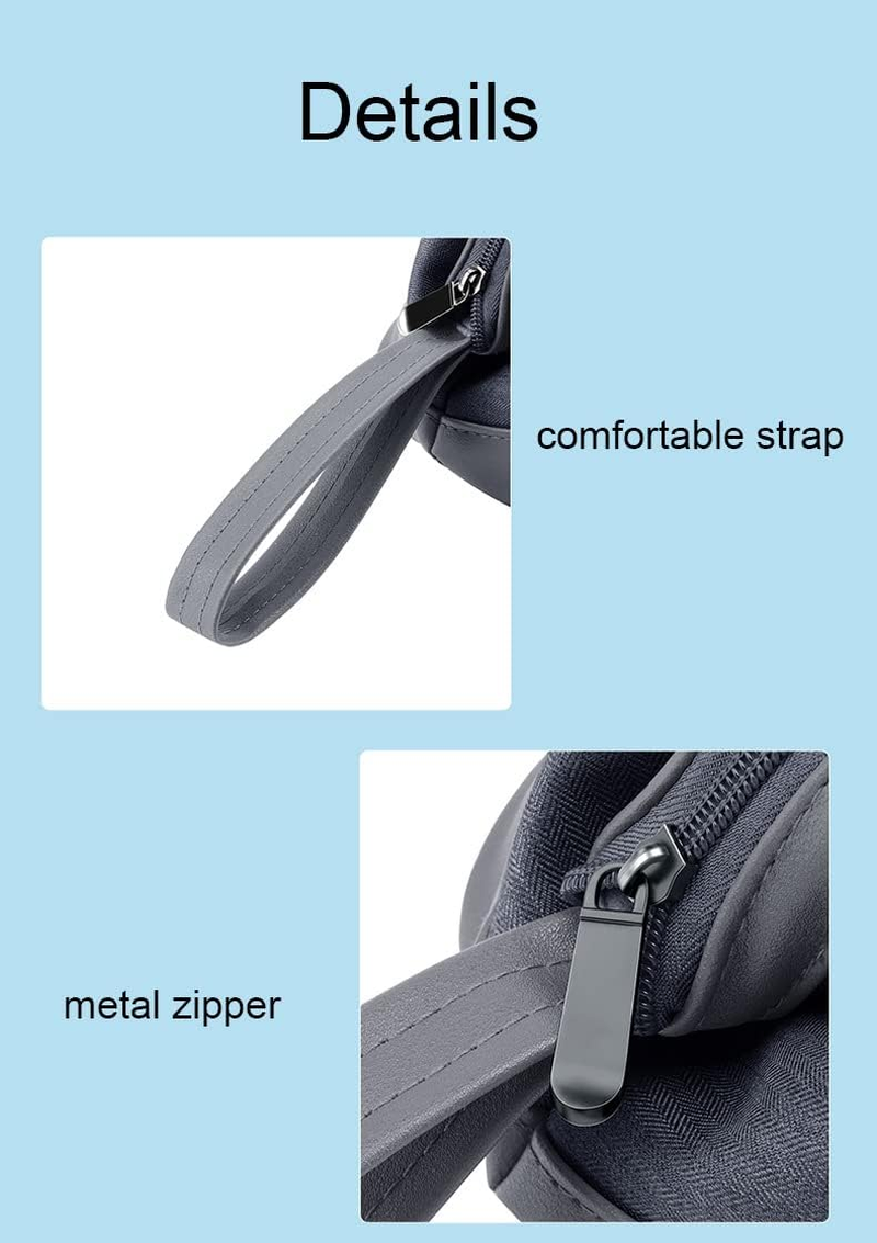 Hosoncovy Travel Case Carrying Case Storage Bag Protective Case for Dyson Supersonic Hair Dryer for Dyson Airwrap Styler for Dyson Hair Straightener (Black) - Black image number 4